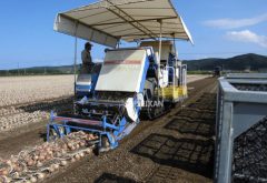 農業用鉄コンテナ　玉葱スチールコンテナ　機械収穫